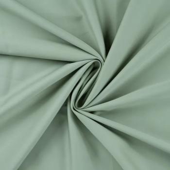 Baumwoll-Satin Dark Dusty Mint, uni